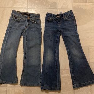 4 pairs of little girls size 5 (little girl) jeans
